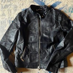 Leather jacket Black